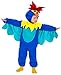 Ciao Pappagallo Tuta Costume, Multicolor, 3-4 Anni Bambini Unisex