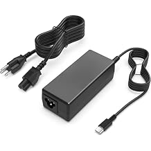 65W USB C Laptop Charger Compatible with Lenovo ThinkPad Yoga Chromebook Fast Power Supply AC Adapter
