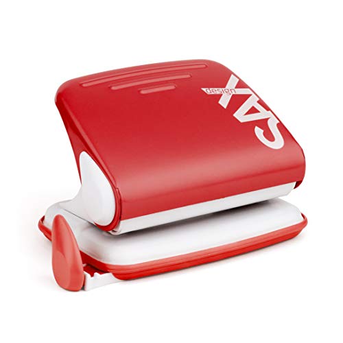 Sax – Hole Punch M, 20 Sheets red