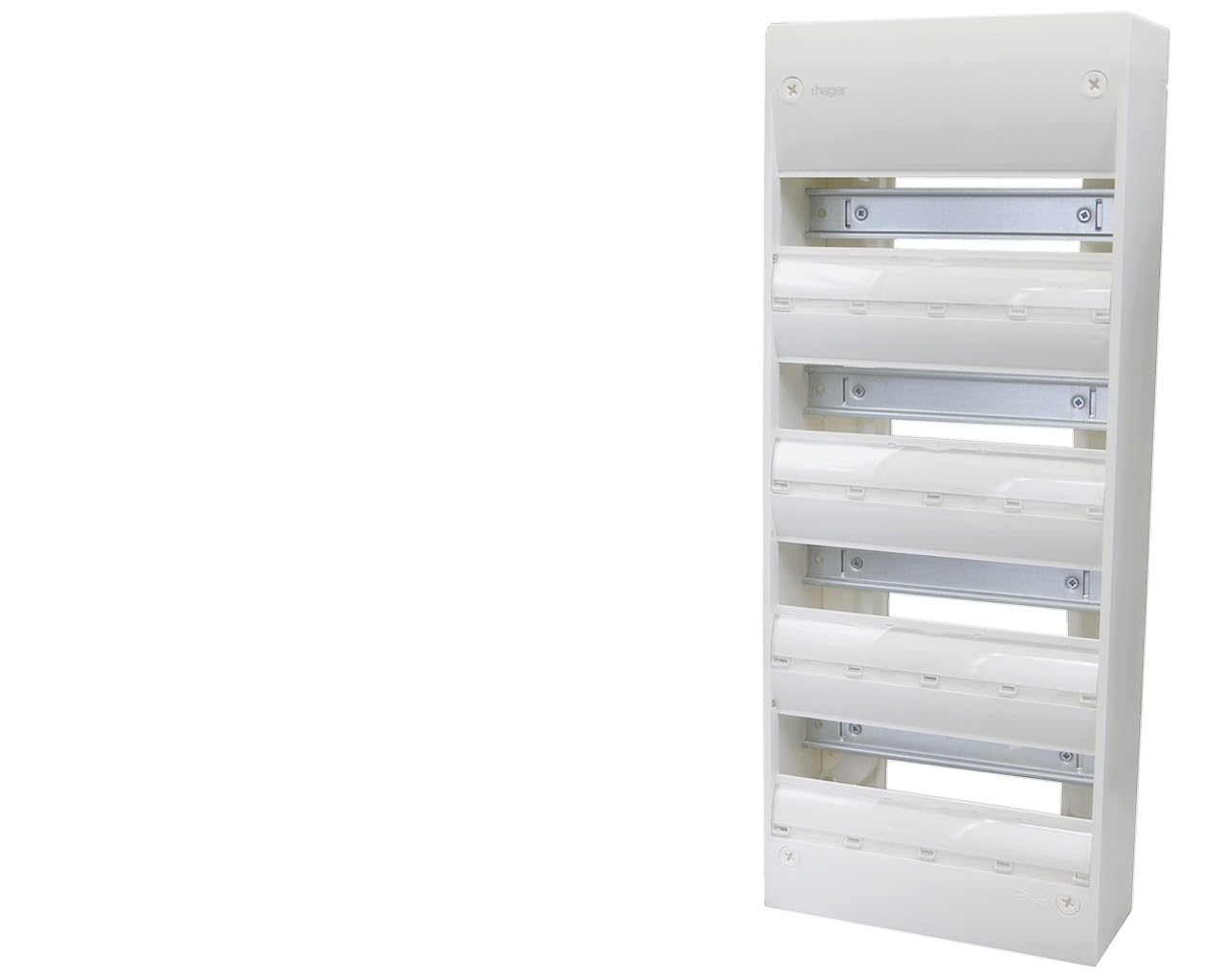 coffret hager gamma 4 x 13 modules à poser en saillie