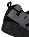 DC Men's Court Graffik SE Skate Sneaker Shoe, Black/Black/Grey, 12