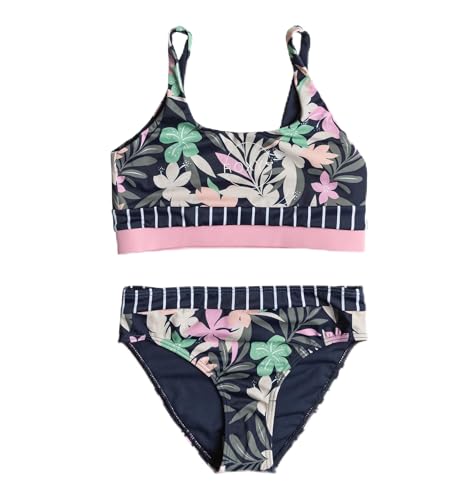 �yROXY ���L�V�[�z �L�b�Y ILACABO ACTIVE TANK TOP SET �r�L�j�Z�b�g Kids �yGRGX203062 XBMN 150�z