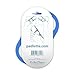 Padlette tablet handle, holder, Grip for iPad Kindle Fire HD Surface Galaxy Tab and compatible with any tablet with a display from 8 inches to 11 inches (Mid-Size D3 Blue)