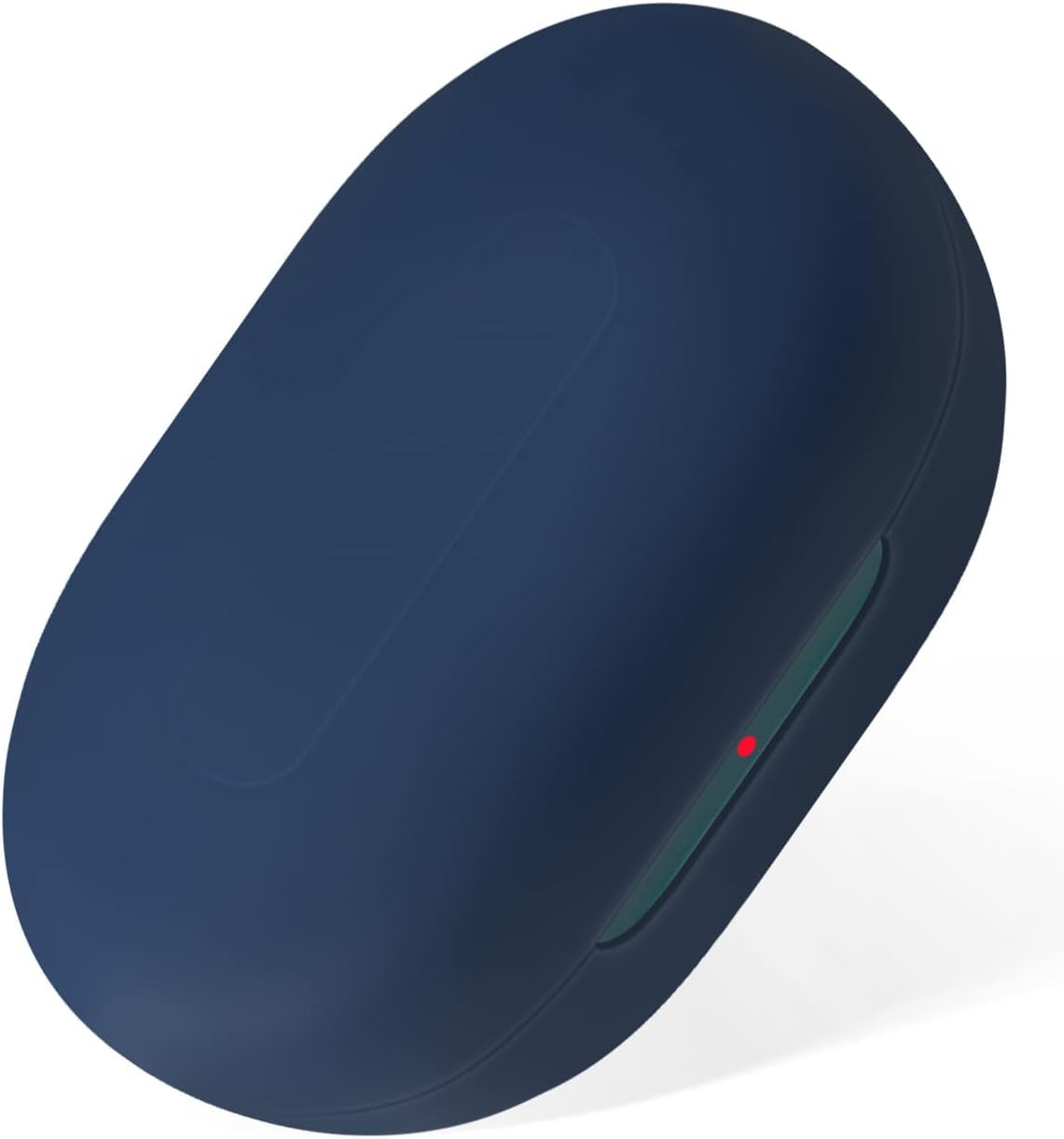 KACA Protective Shockproof Silicone Cover Case with Buckle Compatible with JLAB GO Air Sport (Midnight Blue)