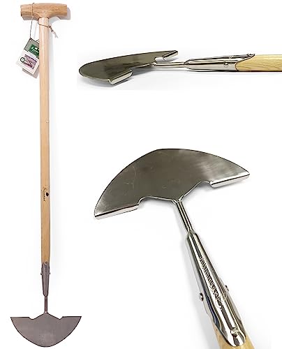 Greenman Edging Iron Ash Handled Stainless Steel 100cm (39) x 21cm (8)