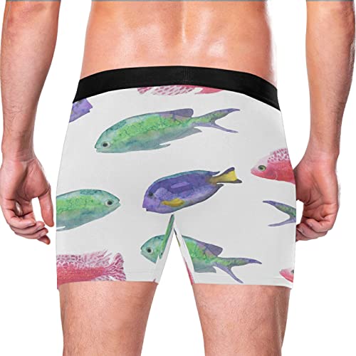 Bóxer para hombre calzoncillos de pez elásticos pack de 2 unidades 3