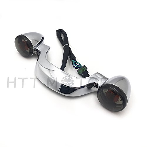 HTTMT MT444-001- Domestic Rear Light Bar Compatible with Harley '17-later FLHRXS w/Orig. turn signal Bullet