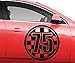 24cm Startnummer 1 999 Aufkleber Auto & Motorrad Rennnummer Nummer Autoaufkleber Autonummer 2J025