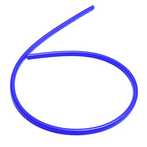 EsportsMJJ 1M 3/4/5/6/7/8 mm Średnica wewnętrzna Silikonowa rurka Wąż Próżniowy Rurka Turbo Chłodziwa -Niebieska-6 mm