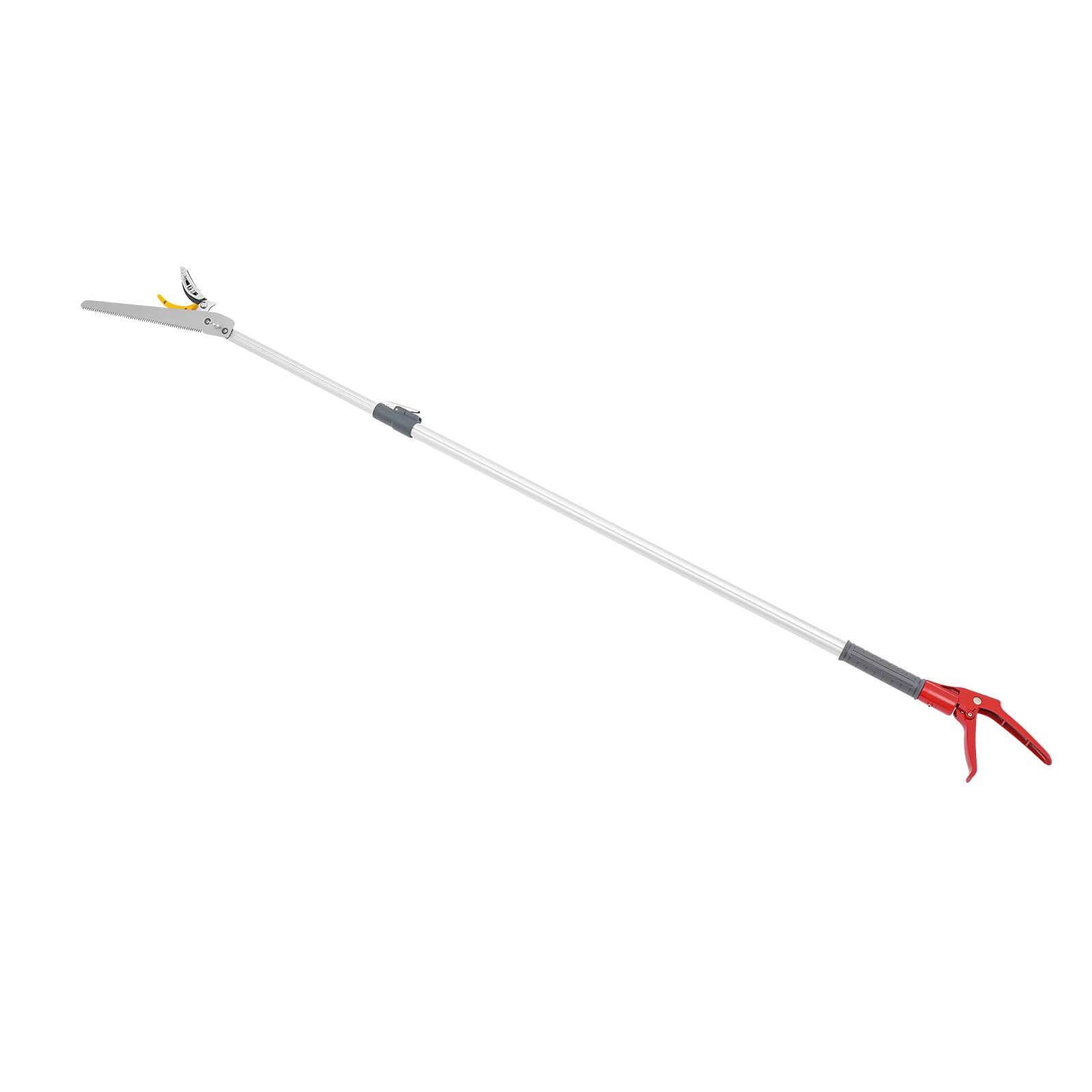 Telescopic Tree Pruner & Lopper, Manual Pole Saw Pruner for Cutting