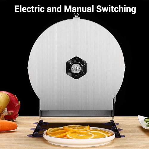 Cortadora manual eléctrica de vegetales acero inoxidable miniatura 3