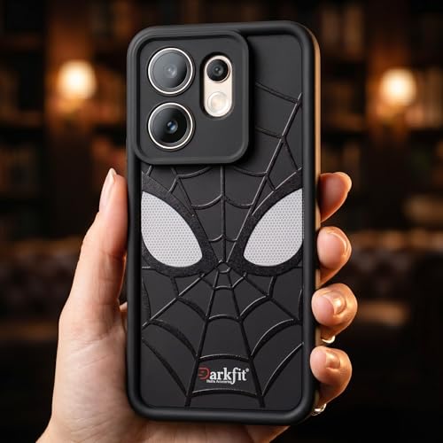 Image of DARKFIT Back Case Cover Compatible for Vivo V60 | Silicone Case | Camera & Body Protection| Shock Proof | for Vivo V60 | Color Black