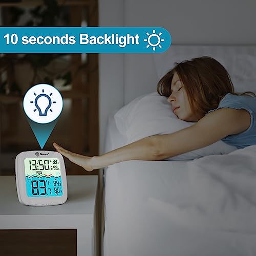 Geevon Wireless Pool Thermometer Floating Easy Read,Digital Pool Thermometer Wireless With Indoor Temperature Humidity Monitor, 3 Channels For Swimming Pool, Bath Water, Small Ponds And Hot Tubs #TOP4