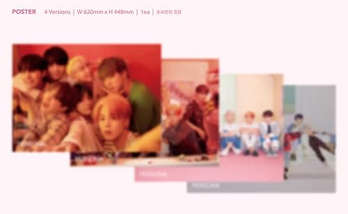 Miniatura 5 de BTS BANGTAN BOYS - MAPA DEL ALma PERSONA 4 ver CD76p fotolibromini libro de 20p1fototarjeta1postal1película fotográficapóster plegadodoble cara