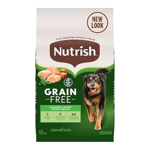 Nutrish Grain Free Chicken & Sweet Potato Recipe Dry Dog Food, 13 lb. Bag, Packaging May Vary (Rachael Ray)