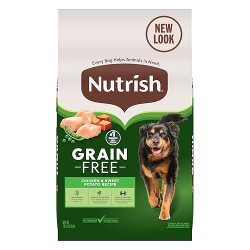 Nutrish Grain Free Chicken Dry Dog Food, 13 lb. Bag, (Rachael Ray) - image 1