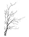 Stickerbrand Nature Vinyl Wall Art Bare Tree Branch Wall Decal Sticker - Black, 96
