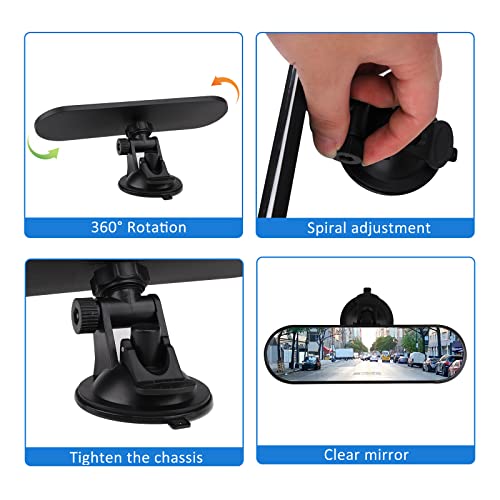 Car Rear View Mirror Driving Instructor, Rear View Mirror, Car Examiner Mirror, Rear View Mirror for Driving Test, Learner Driving Instructor Mirror for Car SUV Trucks