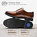 Imagen de Bruno Marc Zapatos Hombre Cuero Cordones Clásico Oxford con Plantilla Acolchada Zapatos Formales Traje con Suelo Antideslizante