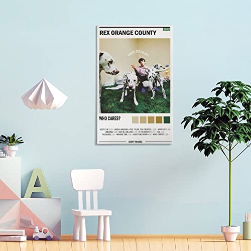 Toile Rex Orange County Who Cares 2 cadeau ideal pour deco de chambre - 4