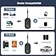 Ankilo Bluetooth 5.3 Adapter Transmitter & Sender für Flugzeug, 2 in 1Bluetooth Adapter mit Flugzeug,TV, Stereoanlage Splitter,für MP3 /MP4 Kopfhörer HiFi Lautsprecher, Laptop,TV