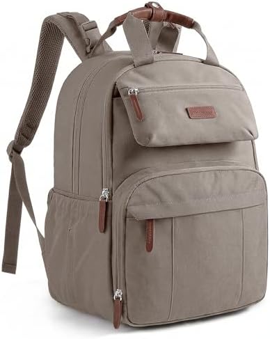 mommore Wickelrucksack Groß Wickeltasche Kinderwagen Geburt für Unterwegs | 29x20x41cm Diaper Bag mit Mehrere Fächer Wickelunterlage Isolierschicht Kinderwagengurte, Lässig Reise B