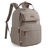 mommore Diaper Bag Backpack, Large Diaper Bag Travel Backpack for Mom Dad, Quick Access Baby Bag with Insulated Pockets, Changing Pad, Stroller Straps