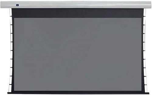 Projection Screen, Projector Curtain, 16:9 4k Motorized Tensioned Projector Screen Black Crystal ALR Projection Screen for Your Home Theater (Color : 133inch)