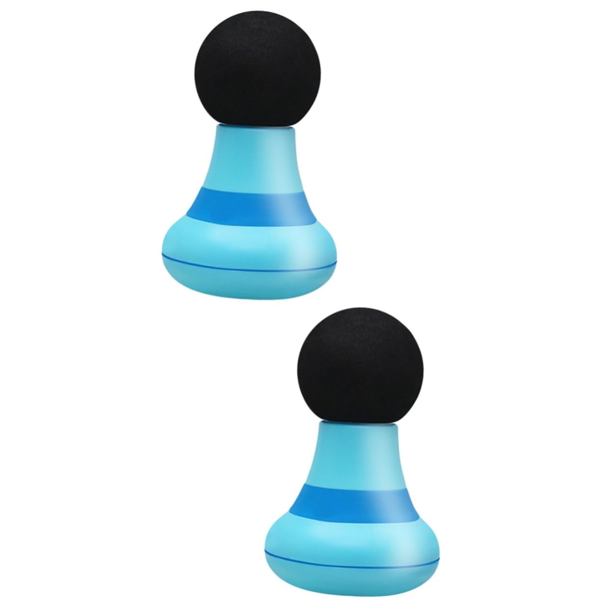 Anneome 2pezzi Massaggiatore Muscolare Portatile Dispositivo Muscolare Operazione Silenziosa Per Sportivi e Fitness