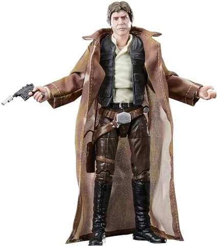 STAR WARS The Black Series Han Solo, Return of The Jedi 40th Anniversary 6-Inch Collectible Action Figures, Ages 4 and Up