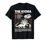 The Hydra Lernean Serpent Size Chart Mythical T-Shirt