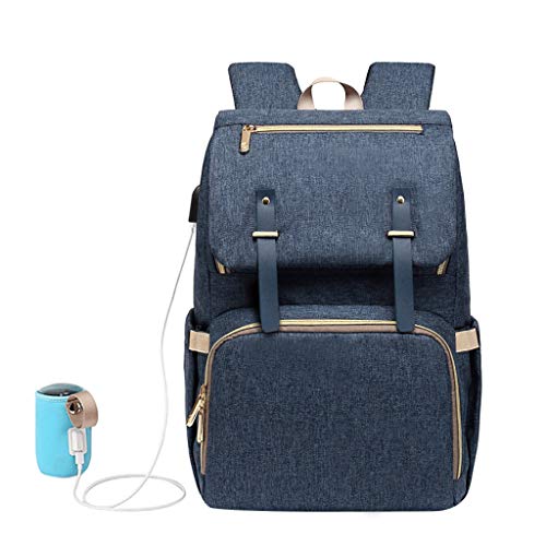 Mummy Rucksack Baby Wickeltasche Wickelrucksack USB-Lade Port Unterwegs Multifunktional Große Kapazität Tragbar Neu wasserdicht Women Rucksack