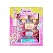 M&U MAKE YOU UP MU 6pc Candy Sweet Lip Gloss Set for Kids - 1 Straight Stick, 2 Ice Cream and 2 Candy Balms, Non-Toxic Girls Birthday Gift, Fun Theme Party Favors