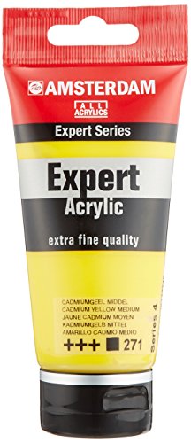 ターレンス アクリル絵具 アムステルダムアクリリックカラーエキスパート カドミウムイエローミディアム T1911-271-0 75ml