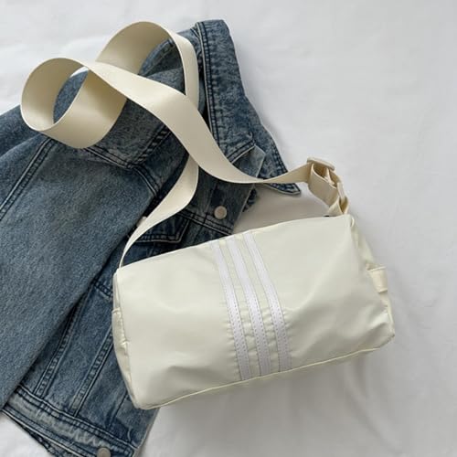 Image of VELURA SYDL Women Shoulder Bag Fashionable Hobo Crossbody Bag for Camping Hiking Outdoor white|1 Shoulder Bag|Clothing, Shoes & Accessories