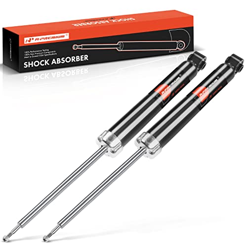 A-Premium Rear Shock Absorber Compatible with Volvo C30 2008-2013, S40 2004-2011, V50 2005-2011, FWD, 2-PC Set