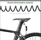 ROCKBROS Blokada Kasku Zamek Szyfrowy 150cm / 4,6mm ze Stopu Cynku i PVC z 4-stopniowym Kodem Numerycznym Linka Stalowa do Kasków Motocyklowych, Kasków Rowerowych, Wózków Spacerowych