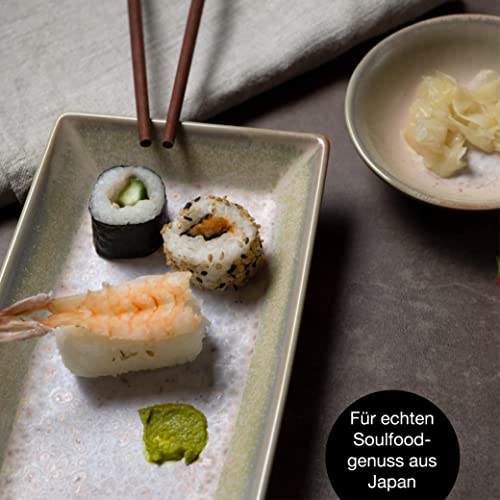Moritz & Moritz Set di 4 stoviglie per sushi per 2...