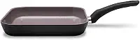 Grill Optima com fundo de Indução, Ceramic Life, 26 X 26 X 4,5, 2,4L, Brinox, Preto