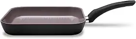 Grill Optima com fundo de Indução, Ceramic Life, 26 X 26 X 4,5, 2,4L, Brinox, Preto