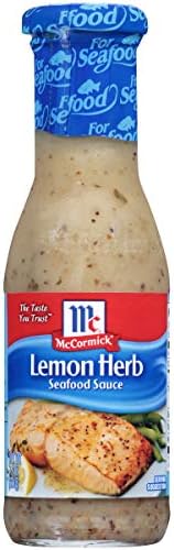McCormick Golden Dipt Lemon Herb Seafood Sauce, 7.8 oz (Pack of 6)