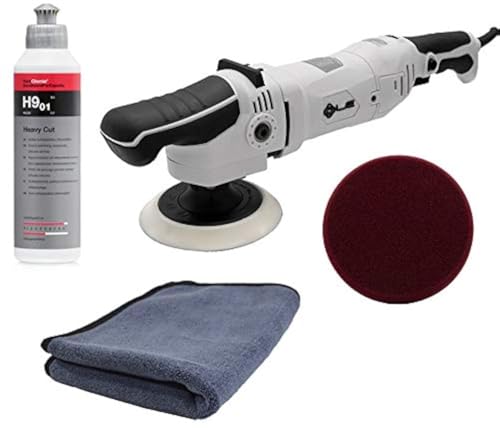 ADVANTUSE Poliermaschinen Set Liquid Elements Terminator V2 Set Rotations-Poliermaschine 125mm Polierschwamm + 250ml Koch Chemie H9.02 Schleif Politur (Heavy Cut) ADVANTUSE Poliermaschinen Set Liquid Elements Terminator V2 Set Rotations-Poliermaschine 125mm Polierschwamm + 250ml Koch Chemie H9.02 Schleif Politur (Heavy Cut)