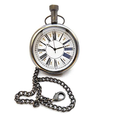 Classic Antique Pocket Gandhi Watch Royal Look Indian Handicraft Premium Premium Gift Item-image-47