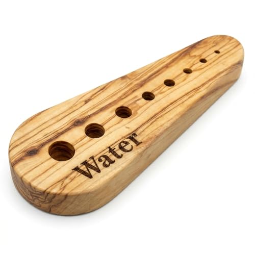 Custom Engraved Wooden Herb Stripper – Personalized Wedding & Housewarming Gift for Couples, Handmade Kitchen Tool in Olive Wood or Walnut, New Home Gift