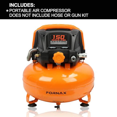 FORNAX 6 Gallon Pancake Air Compressor