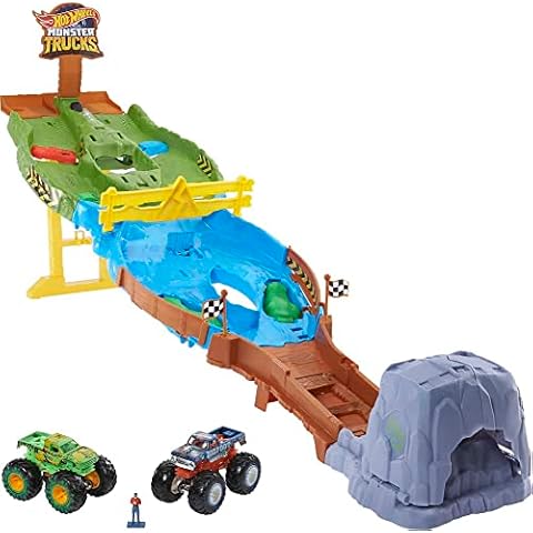 Hot Wheels Monster Trucks Torneo de los Titanes SIOC Pista para coches de juguete Cover