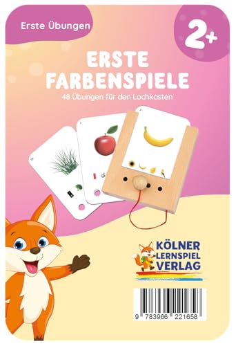 Der Lochkasten Erste Farbenspiele: Kartensatz