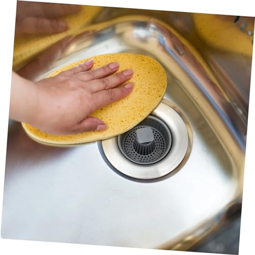 Colador para fregadero de cocina de acero inoxidable y ABS miniatura 6