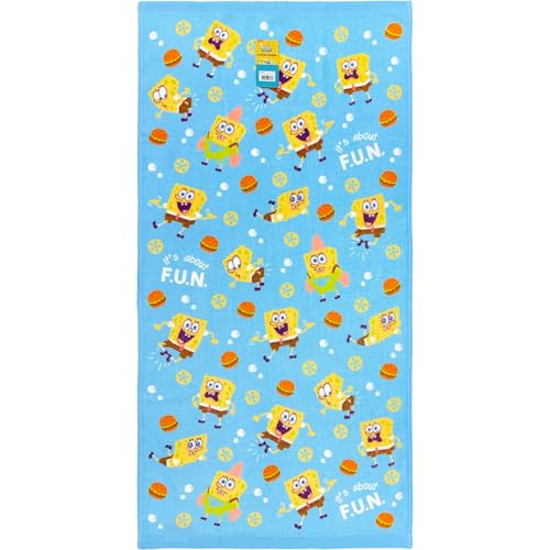 スポンジ・ボブ バスタオル 約60×120cm　① バスタオル スポンジボブ クラウド|イトーヨーカードーネット通販