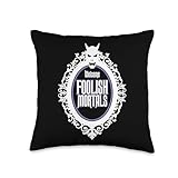 Welcome Foolish Mortals Throw Pillow